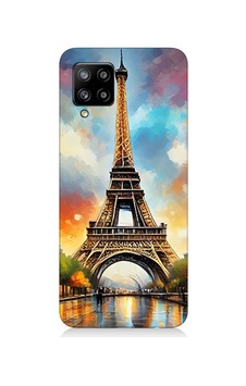 Samsung Galaxy A42 5g Uyumlu Gün Batımı Eyfel Büyüsü Desenli Silikon Kılıf Çok Renkli Samsung Galaxy A42 5g Uyumlu Gün Batımı Eyfel Büyüsü Desenli Silikon Kılıf Çok Renkli