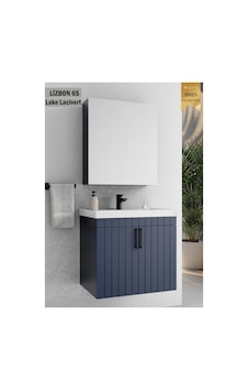 Lizbon 65 Cm Lake Lacivert Banyo Dolabı Lacivert Lizbon 65 Cm Lake Lacivert Banyo Dolabı Lacivert