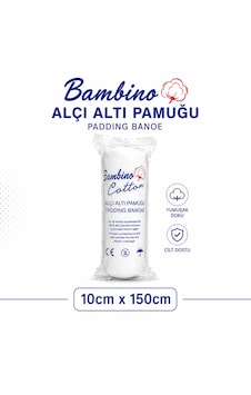 Bambino Alçı Altı Pamuğu 10cm 150cm 20adet Bambino Alçı Altı Pamuğu 10cm 150cm 20adet