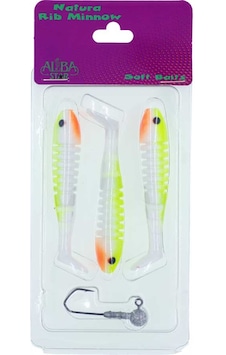 Albastar Natura Rib Minnow Sahte Balığı 07 90mm Albastar Natura Rib Minnow Sahte Balığı 07 90mm