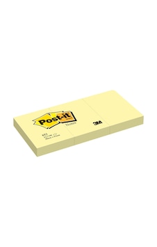 3M Post-İt Sarı 653 Not Kağıdı 3'lü 3M Post-İt Sarı 653 Not Kağıdı 3'lü