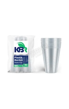 5 Adet Kbr Plastik Bardak 180 Cc 10'lu 5 Adet Kbr Plastik Bardak 180 Cc 10'lu