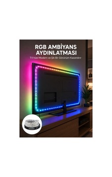 En Popüler Müzikle Senkronize Led Şerit Tv Aydınlatma Yeni Nesil Uygun Renklı En Popüler Müzikle Senkronize Led Şerit Tv Aydınlatma Yeni Nesil Uygun Renklı
