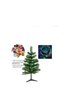 Çam Ağacı 120 Cm Yılbaşı Süsleri Ve Işıkları 130 Cm Çam Ağacı 120 Cm Yılbaşı Süsleri Ve Işıkları 130 Cm