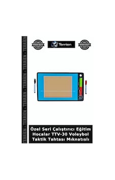 Özel Üretim Ttv-30 Voleybol Taktik Tahtası Mıknatıslı Maç Çalıştırıcı Strateji