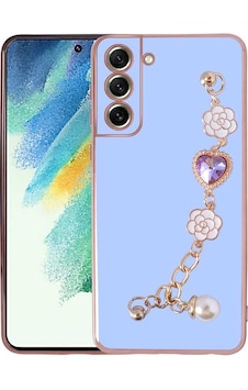 Samsung Galaxy Uyumlu S21 Fe Kılıf Çiçek Desenli Askılı Tutamaçlı Kamera Korumalı Kapak Taka Samsung Galaxy Uyumlu S21 Fe Kılıf Çiçek Desenli Askılı Tutamaçlı Kamera Korumalı Kapak Taka