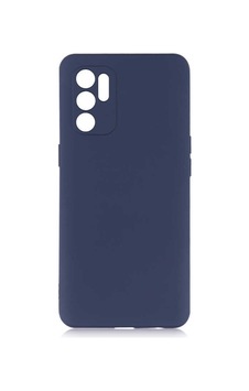 Oppo Reno 6 4g Kılıf Zore Premier Silikon Kapak Lacivert