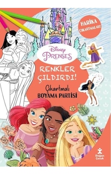 Renkler Çıldırdı! Disnep Prenses Çıkartmalı Boyama Partisi - Harika Çıkartmalar!- Doğan Çocuk Renkler Çıldırdı! Disnep Prenses Çıkartmalı Boyama Partisi - Harika Çıkartmalar!- Doğan Çocuk