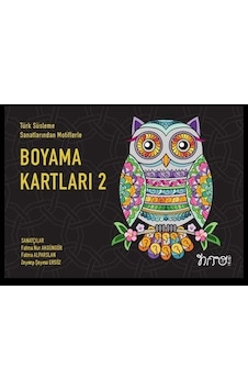Türk Süsleme Sanatlarından Motiflerle Boyama Kartları 2- Nito Kitap Türk Süsleme Sanatlarından Motiflerle Boyama Kartları 2- Nito Kitap