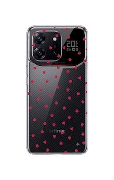Infinix Note 60 Ultra Uyumlu Kırmızı Kalpler Tasarımlı Baskılı Silikon Kılıf Renkli Infinix Note 60 Ultra Uyumlu Kırmızı Kalpler Tasarımlı Baskılı Silikon Kılıf Renkli