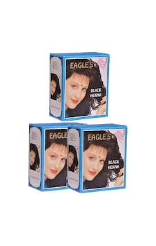 Eagles Hint Kınası Siyah 6'lı Kutu 3 Adet Eagles Hint Kınası Siyah 6'lı Kutu 3 Adet
