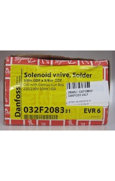Danfoss 032F2083 Evr6 Selenoid Valve Danfoss 032F2083 Evr6 Selenoid Valve