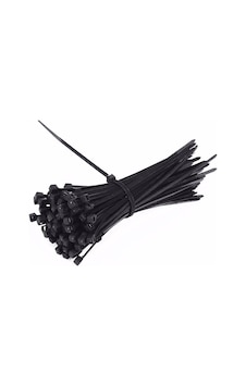 Kablo Bağı & Plastik Kelepçe & Cırt Kelepçe 3.6X250 Siyah 100 Adet Kablo Bağı & Plastik Kelepçe & Cırt Kelepçe 3.6X250 Siyah 100 Adet