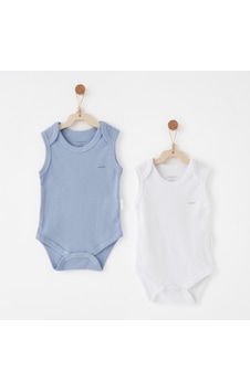 Andywawa Bebek Body 2 Parça Tank Body Anw-ac26762 Mavi-beyaz Andywawa Bebek Body 2 Parça Tank Body Anw-ac26762 Mavi-beyaz