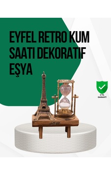 Ahşap Kum Saati Vintage Tasarımlı Masa Dekoru Sarı 76487337 Ahşap Kum Saati Vintage Tasarımlı Masa Dekoru Sarı 76487337