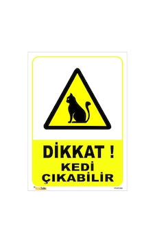 DİKKAT KEDİ ÇIKABİLİR DİKKAT KEDİ ÇIKABİLİR