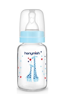 Hanymish Cam Biberon 125 Ml 0-6 Ay - Mavi Hanymish Cam Biberon 125 Ml 0-6 Ay - Mavi