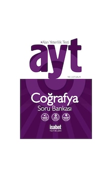 Ayt Coğrafya Soru Bankası Isabet Yayınları
