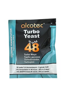Alcotec 48 Turbo Yeast & Maya 135 Gr. Alcotec 48 Turbo Yeast & Maya 135 Gr.