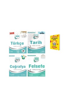 Tyt Türkçe Tarih Coğrafya Ve Felsefe Soru Kitabı 4lü Set Tyt Türkçe Tarih Coğrafya Ve Felsefe Soru Kitabı 4lü Set