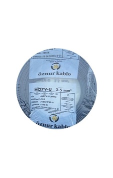 2.5 Mm Nya %100 Bakır Tek Damar Kablo Siyah Renk 1 Top 100 Metre 2.5 Mm Nya %100 Bakır Tek Damar Kablo Siyah Renk 1 Top 100 Metre