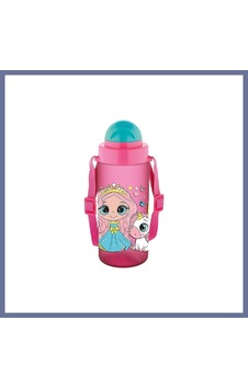 Bezos T-0106 Kids Matara Pipetli 500ml 1 Adet Dlra Çok Renkli Bezos T-0106 Kids Matara Pipetli 500ml 1 Adet Dlra Çok Renkli