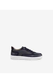 Yargıcı Deri Keten Sneaker 24yeay4489x 004 Lacivert Yargıcı Deri Keten Sneaker 24yeay4489x 004 Lacivert