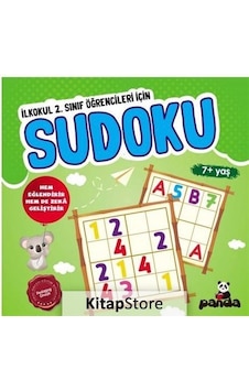 Sudoku 7 Yaş - İlkokul 2. Sınıflar İçin- Panda Sudoku 7 Yaş - İlkokul 2. Sınıflar İçin- Panda