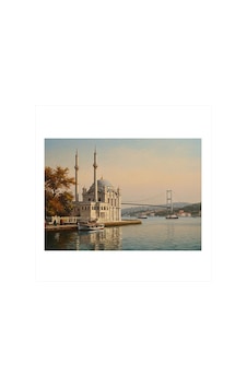 Kıyıdaki Tarihi Cami Desenli Mdf Tablo Kıyıdaki Tarihi Cami Desenli Mdf Tablo