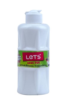 Lets Parmak Boyası 250 Ml Beyaz L 5601 Lets Parmak Boyası 250 Ml Beyaz L 5601