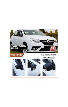 Renault Symbol (2013 - 2020) Batman Yarasa Ayna Kapağı (piano Black