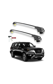 Turtle Nissan Armada Y62 2017-2025 Ara Atkı Air1 Gri