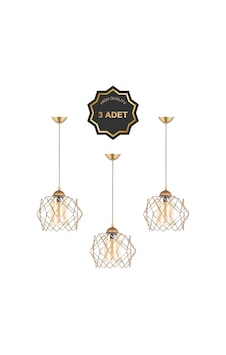 Trend Kitchen 3 Adet Trend Bal Mika Camlı Golden Salon Mutfak Banyo Yatak Odası Çocuk Odası Antre Sarkıt Avize Gold Trend Kitchen 3 Adet Trend Bal Mika Camlı Golden Salon Mutfak Banyo Yatak Odası Çocuk Odası Antre Sarkıt Avize Gold