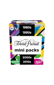Trivial Pursuit Mini Paketler Çoklu Paket, Yetişkinler Ve Gençler İçin Eğlenceli Trivia Soruları 16+, İçerir 4 Yıllar İçeren 4 Oyun Trivial Pursuit Mini Paketler Çoklu Paket, Yetişkinler Ve Gençler İçin Eğlenceli Trivia Soruları 16+, İçerir 4 Yıllar İçeren 4 Oyun
