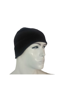 Savex.007 Kulaklıklı Polar Bere Siyah