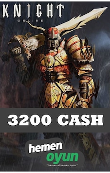 Hemenoyun Knight Online 3200 Cash Hemenoyun Knight Online 3200 Cash