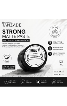 Produkt By Tanzade Strong Matte Paste 145 Ml Güçlü Tutuş Saç Waxı Produkt By Tanzade Strong Matte Paste 145 Ml Güçlü Tutuş Saç Waxı