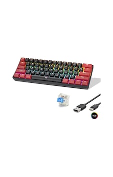 Mekanik Rgb Klye Blue Switch - Siyah Kırmızı Mf1701br Lazer Mekanik Rgb Klye Blue Switch - Siyah Kırmızı Mf1701br Lazer