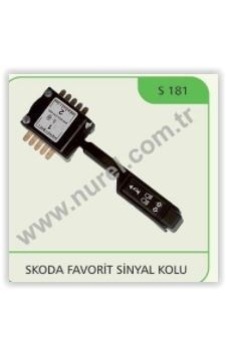 NUREL S181 Sinyal Kolu Skoda Favorıt NUREL S181 Sinyal Kolu Skoda Favorıt