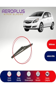 Aeroplus Opel Corsa D Arka Silecek 2006-2014 Aeroplus Opel Corsa D Arka Silecek 2006-2014