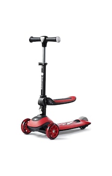 Baby Care Manuel Scooter 3 Tekerlekli, Katlanabilir Koltuklu, Kırmızı, 100 Kg Taşıma Kapasiteli Çocuk Bisikleti Baby Care Manuel Scooter 3 Tekerlekli, Katlanabilir Koltuklu, Kırmızı, 100 Kg Taşıma Kapasiteli Çocuk Bisikleti