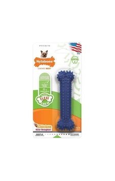 Nylabone Tavuk Aromalı Esnek Kauçuk Köpek Oyuncağı M Nylabone Tavuk Aromalı Esnek Kauçuk Köpek Oyuncağı M