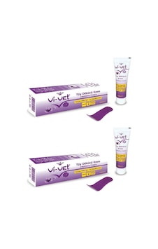 Vi-Vet Hassas Ciltler için Unisex Tüy Dökücü Krem 100 ML x 2