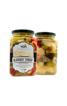Vafi Turşu Serisi Karışık Turşu 1000cc-500gr-5422 Vafi Turşu Serisi Karışık Turşu 1000cc-500gr-5422