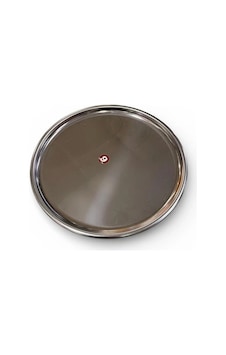 Emrullah Çelik Düz Tabak 29 Cm Gri