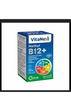 Vitanext Methyl B12+ 30 Çiğneme Tableti Vitanext Methyl B12+ 30 Çiğneme Tableti