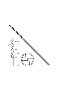 Bosch Hss Pointteq Matkap Uç Metal 1x12x34mm Bosch Hss Pointteq Matkap Uç Metal 1x12x34mm