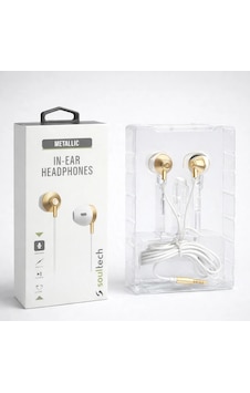 Soultech Metallic 3.5 Mm Jack Kablolu In-ear Kulaklık Metal Görünümlü Kulak İçi Kulaklık "kablolu Kulaklık"