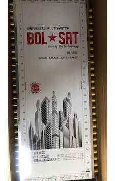 Bolsat Bs-10/52 Sonlu+kaskatlı Santral Adaptör Dahil