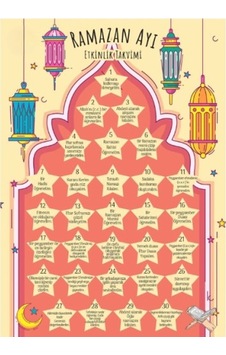 Ramazan Ayı Etkinlik Takvimi No 2 Ramazan Ayı Etkinlik Takvimi No 2